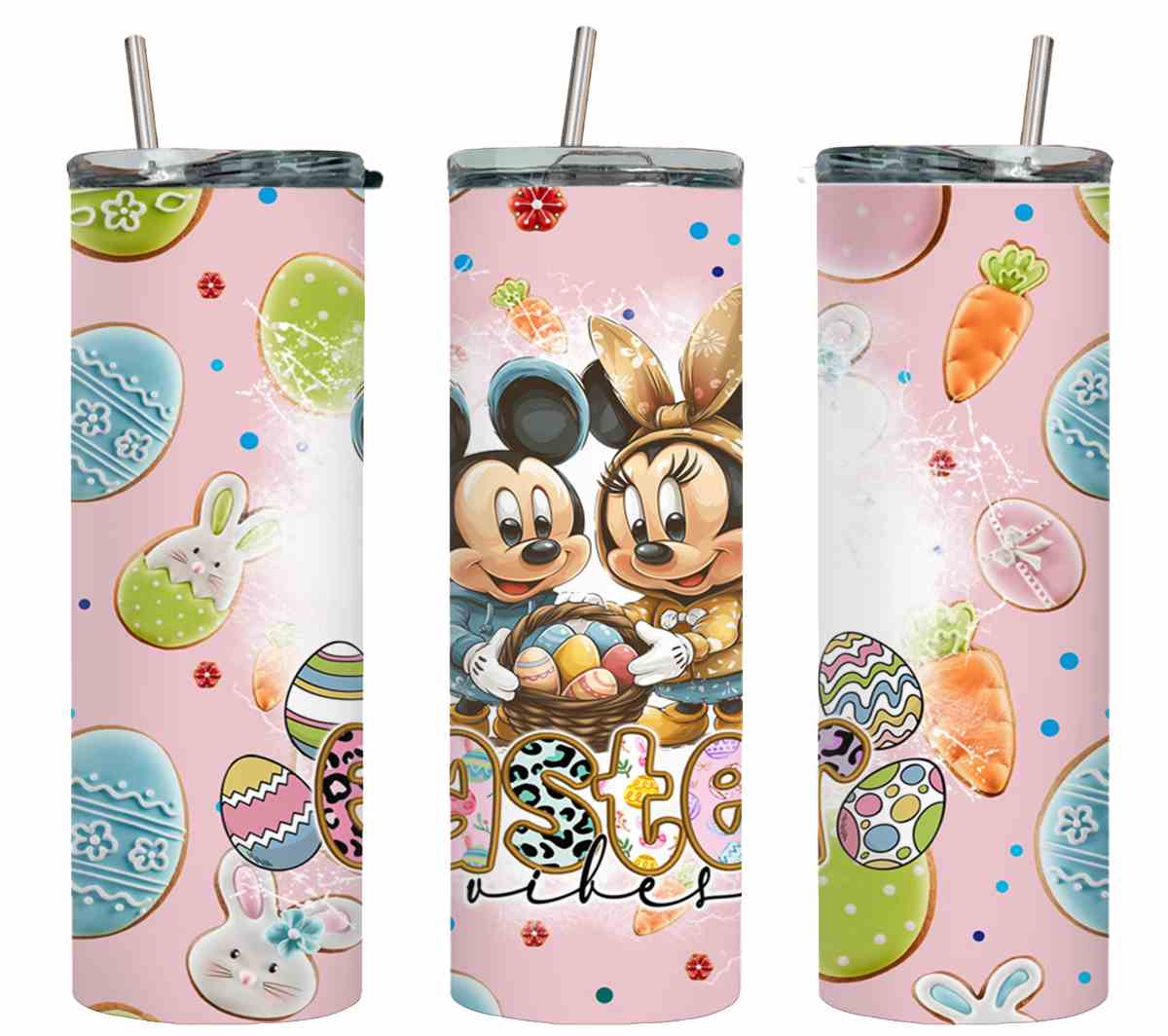 Happy Easter Mickey and Minnie-8965